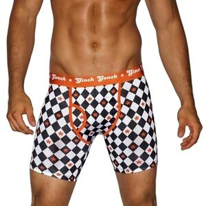 GINCH Gonch Statement Graphic Underwear Long Leg Boxer Briefs Backstage Pass NIP